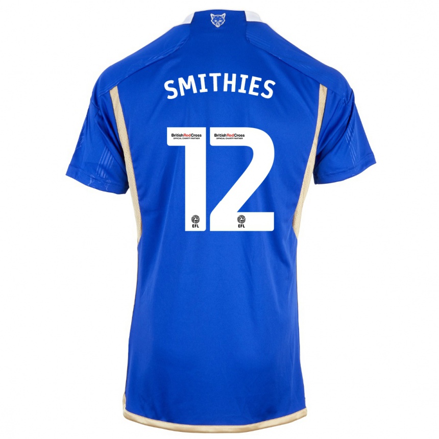 Niño Fútbol Camiseta Alex Smithies #12 Azul 1ª Equipación 2023/24 México