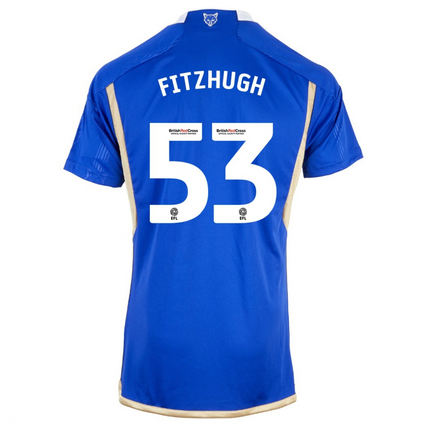 Niño Fútbol Camiseta Ethan Fitzhugh #53 Azul 1ª Equipación 2023/24 México