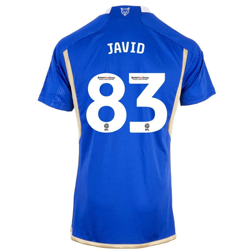 Niño Fútbol Camiseta Abdullah Javid #83 Azul 1ª Equipación 2023/24 México