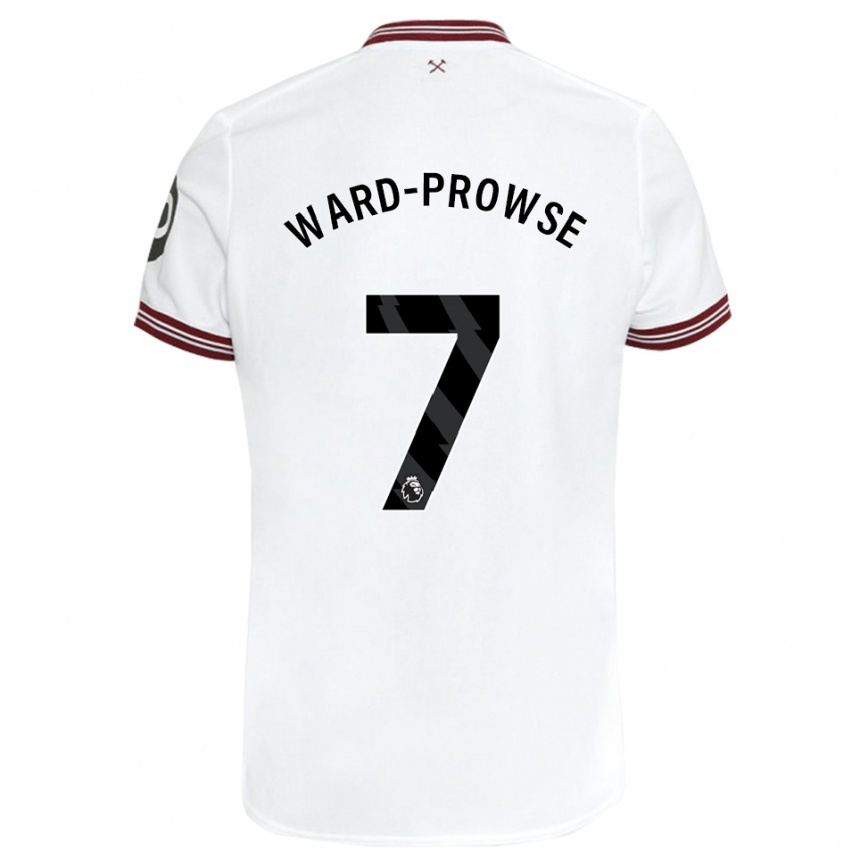Niño Fútbol Camiseta James Ward-Prowse #7 Blanco 2ª Equipación 2023/24 México