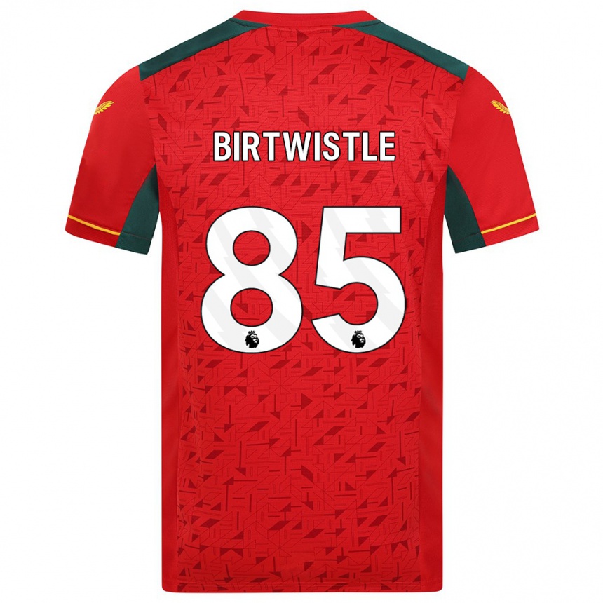 Niño Fútbol Camiseta Harry Birtwistle #85 Rojo 2ª Equipación 2023/24 México