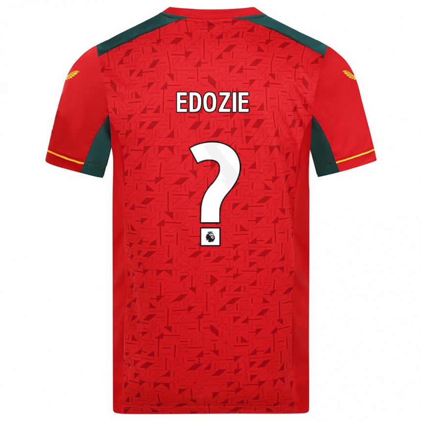 Niño Fútbol Camiseta Tom Edozie #0 Rojo 2ª Equipación 2023/24 México