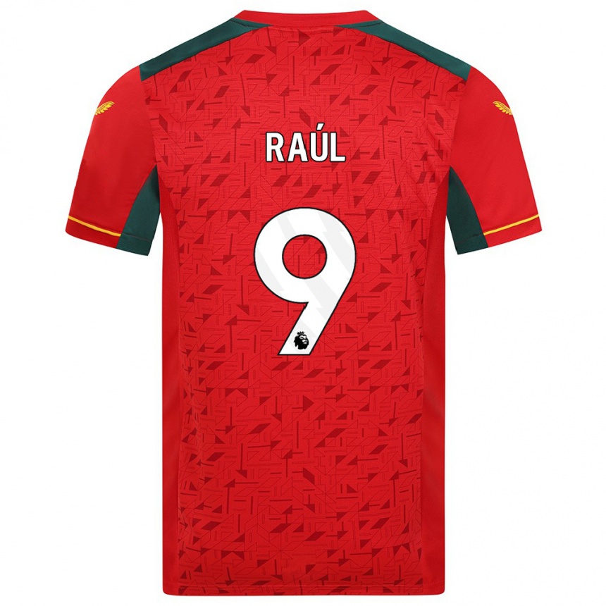 Niño Fútbol Camiseta Raul Jimenez #9 Rojo 2ª Equipación 2023/24 México