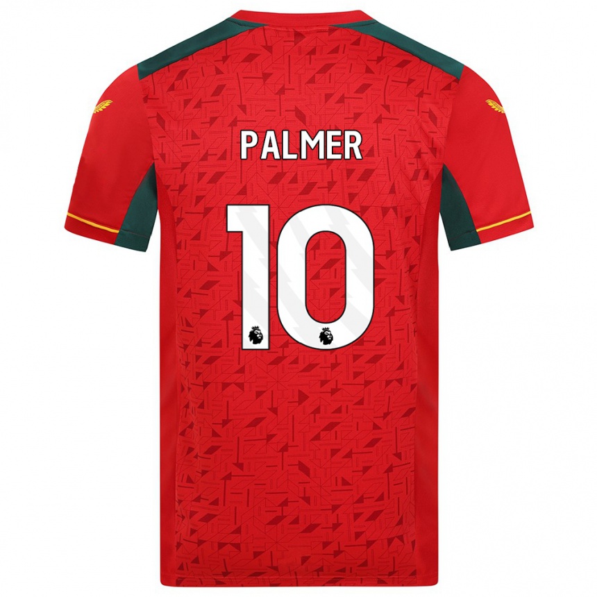 Niño Fútbol Camiseta Jamila Palmer #10 Rojo 2ª Equipación 2023/24 México