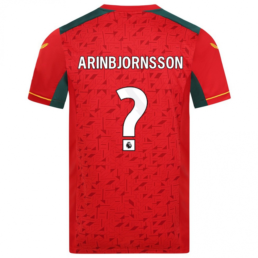 Niño Fútbol Camiseta Palmi Arinbjornsson #0 Rojo 2ª Equipación 2023/24 México