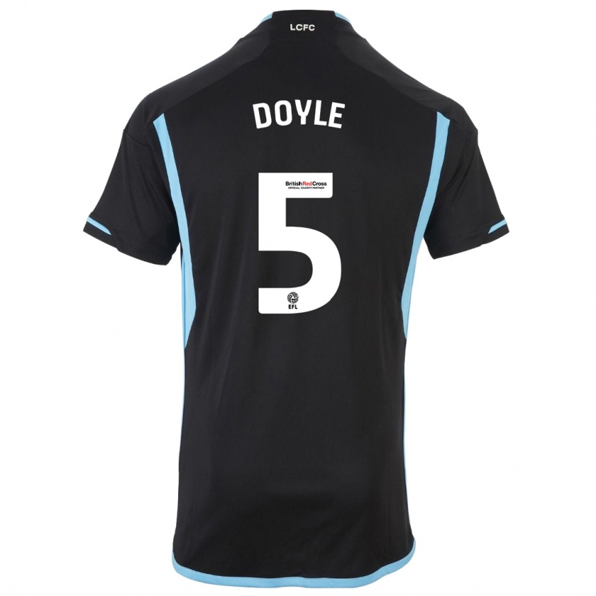 Niño Fútbol Camiseta Callum Doyle #5 Negro 2ª Equipación 2023/24 México