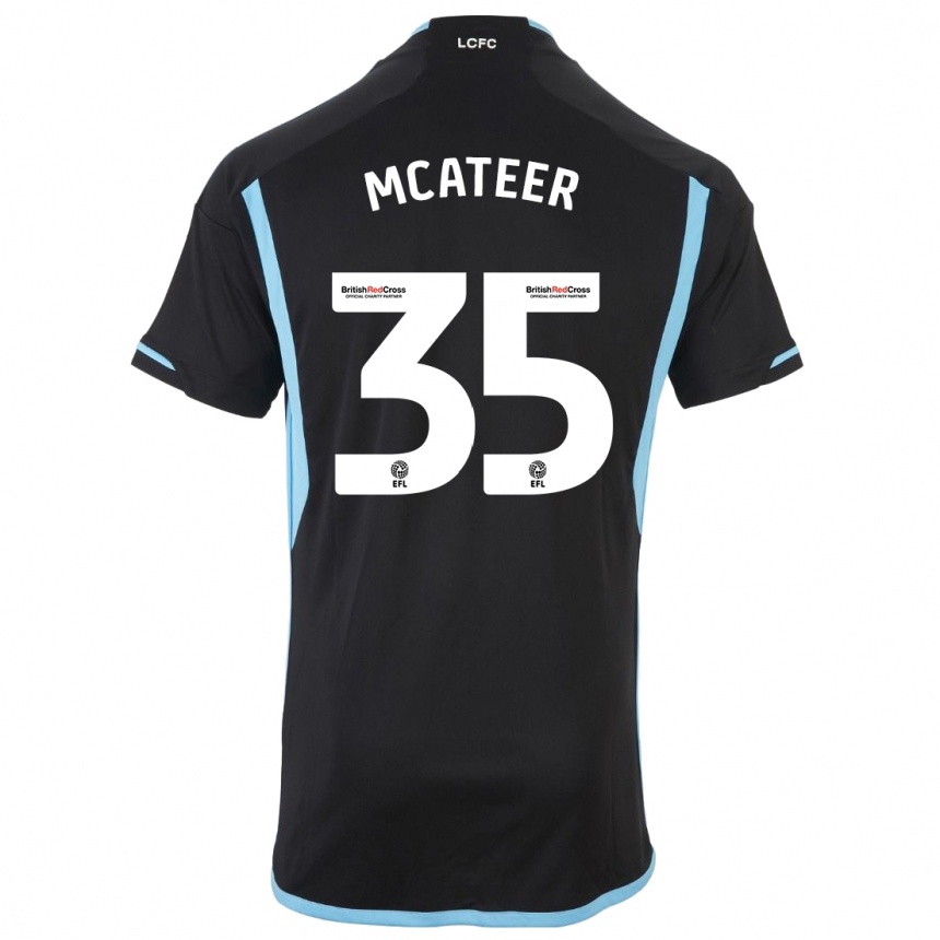 Niño Fútbol Camiseta Kasey Mcateer #35 Negro 2ª Equipación 2023/24 México