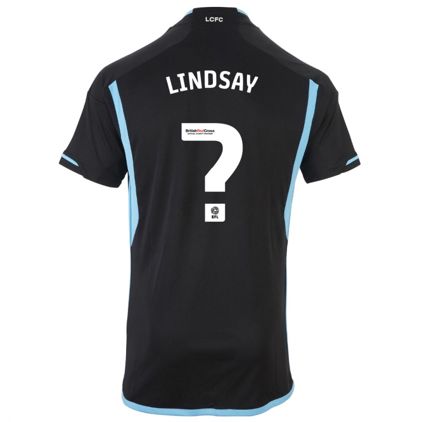 Niño Fútbol Camiseta Jahmari Lindsay #0 Negro 2ª Equipación 2023/24 México