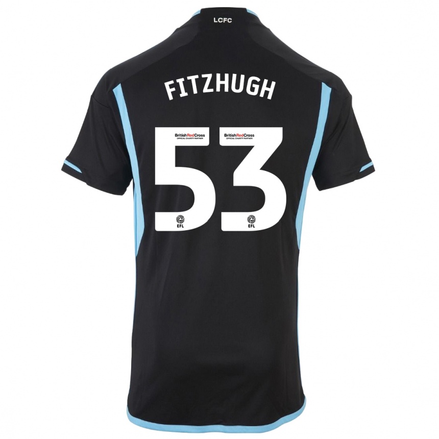 Niño Fútbol Camiseta Ethan Fitzhugh #53 Negro 2ª Equipación 2023/24 México