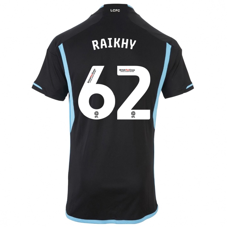 Niño Fútbol Camiseta Arjan Raikhy #62 Negro 2ª Equipación 2023/24 México