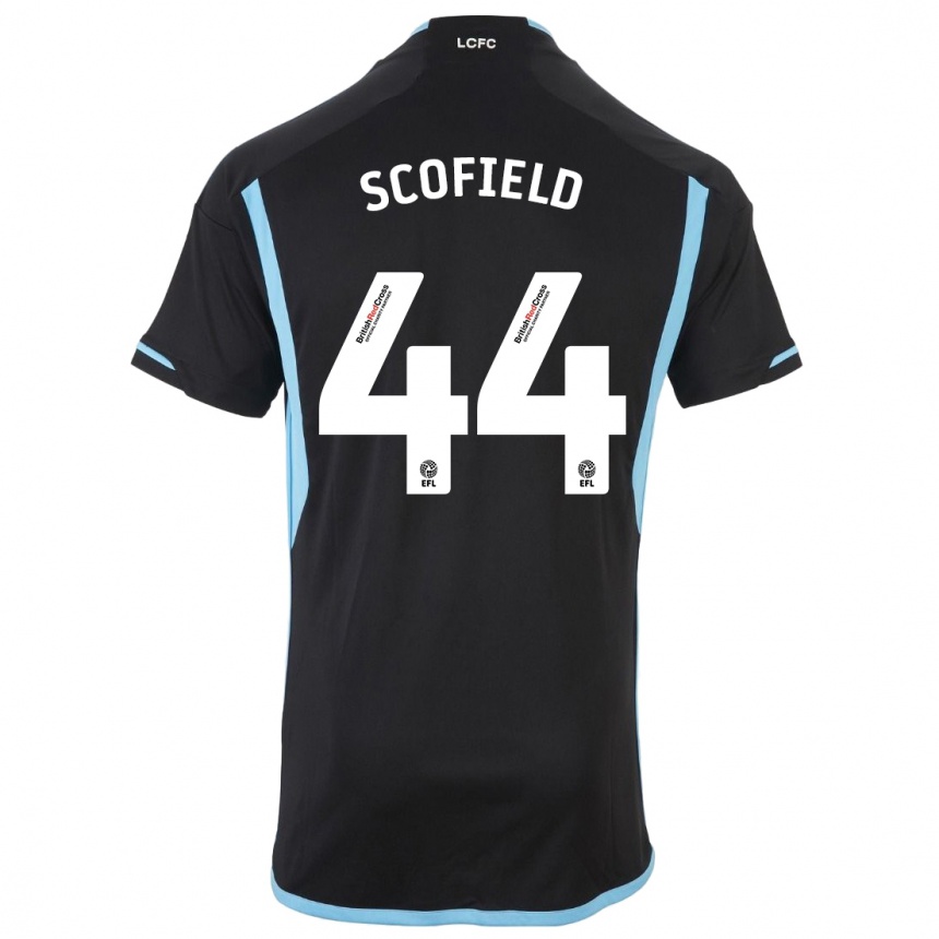 Niño Fútbol Camiseta Connie Scofield #44 Negro 2ª Equipación 2023/24 México