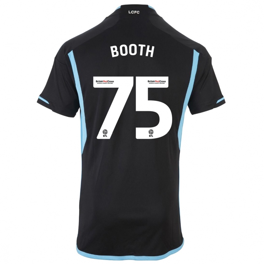 Niño Fútbol Camiseta Zach Booth #75 Negro 2ª Equipación 2023/24 México