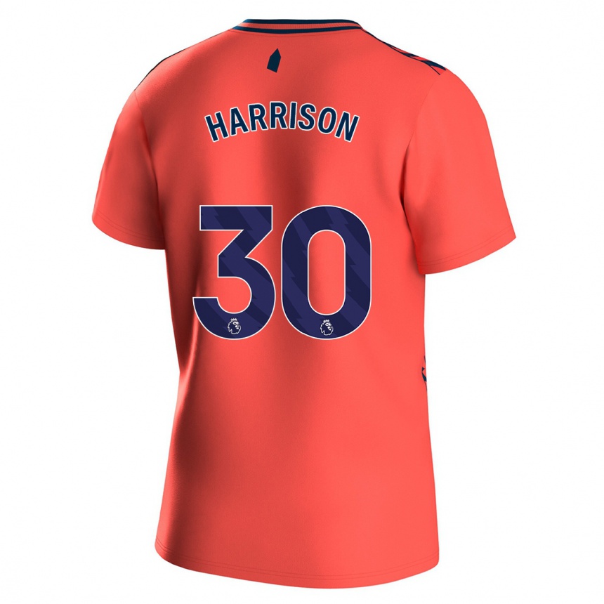 Niño Fútbol Camiseta Jack Harrison #30 Coralino 2ª Equipación 2023/24 México