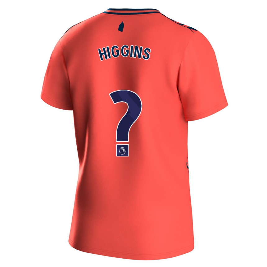 Niño Fútbol Camiseta Liam Higgins #0 Coralino 2ª Equipación 2023/24 México