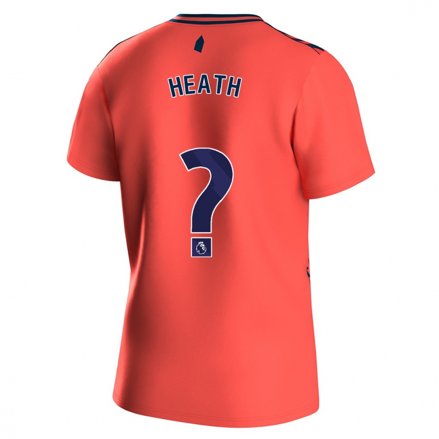 Niño Fútbol Camiseta Isaac Heath #0 Coralino 2ª Equipación 2023/24 México