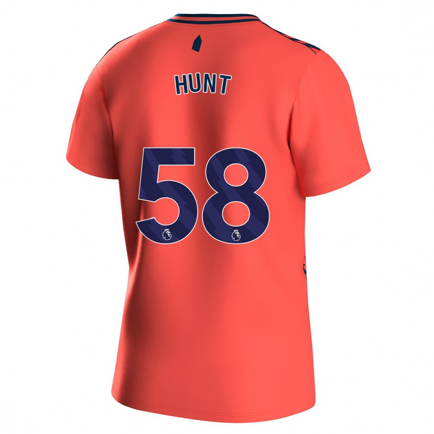 Niño Fútbol Camiseta Mackenzie Hunt #58 Coralino 2ª Equipación 2023/24 México