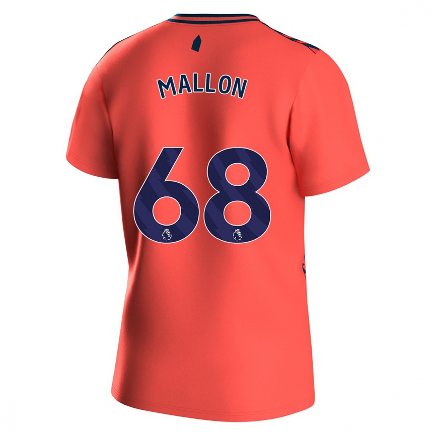 Niño Fútbol Camiseta Mathew Mallon #68 Coralino 2ª Equipación 2023/24 México