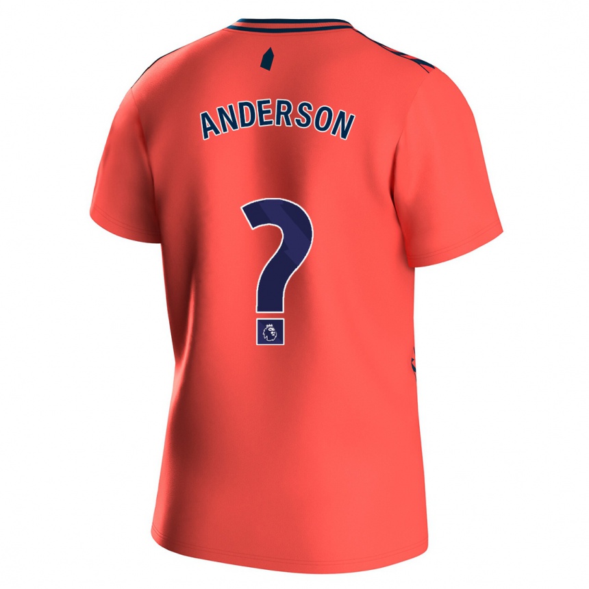 Niño Fútbol Camiseta Joseph Anderson #0 Coralino 2ª Equipación 2023/24 México