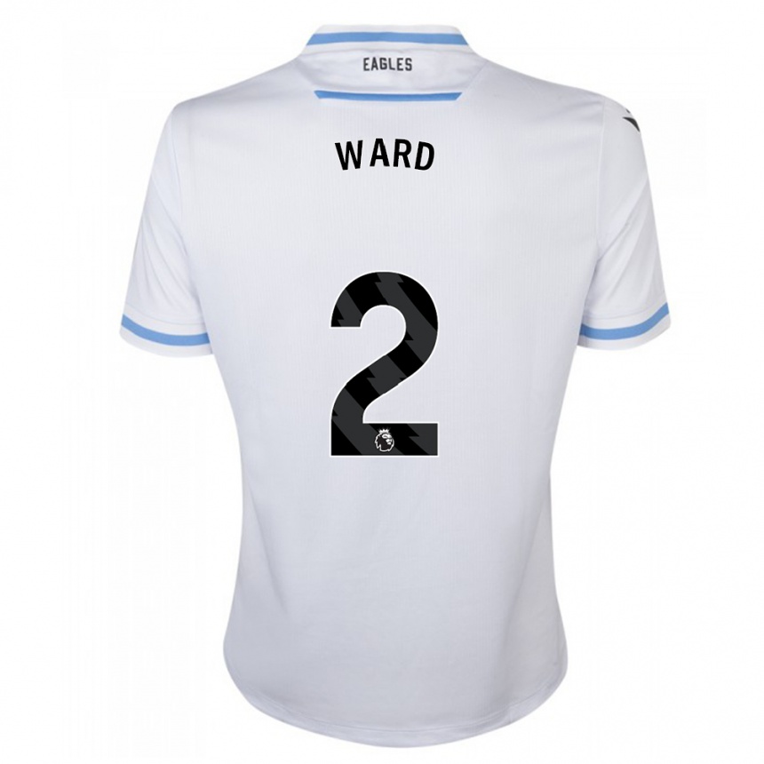 Niño Fútbol Camiseta Joel Ward #2 Blanco 2ª Equipación 2023/24 México