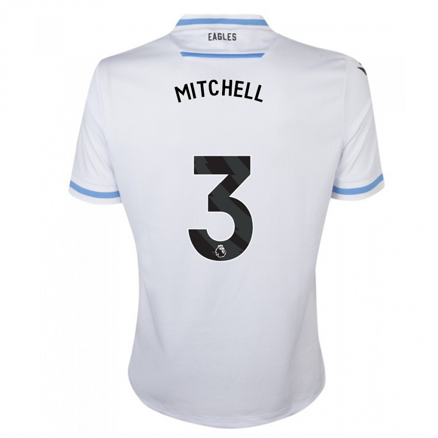 Niño Fútbol Camiseta Tyrick Mitchell #3 Blanco 2ª Equipación 2023/24 México