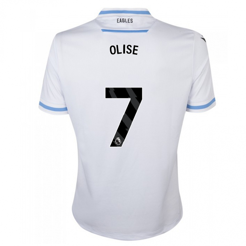 Niño Fútbol Camiseta Michael Olise #7 Blanco 2ª Equipación 2023/24 México