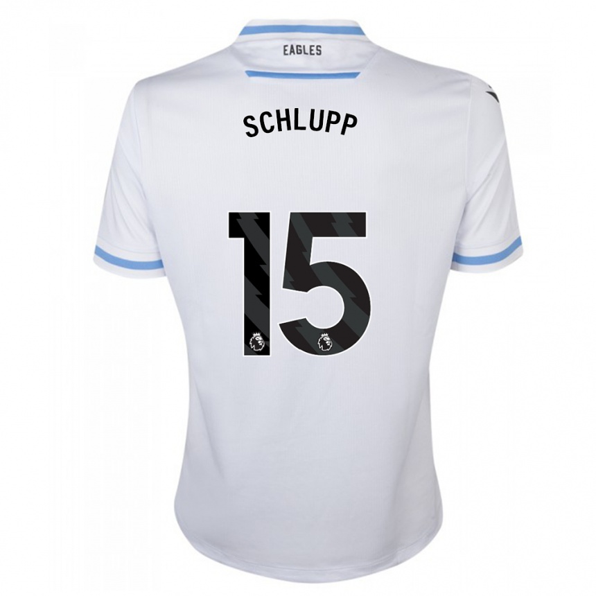 Niño Fútbol Camiseta Jeffrey Schlupp #15 Blanco 2ª Equipación 2023/24 México