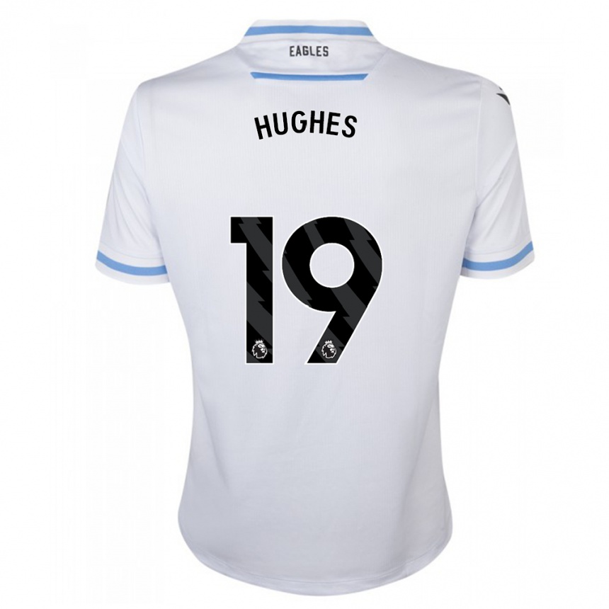 Niño Fútbol Camiseta Will Hughes #19 Blanco 2ª Equipación 2023/24 México