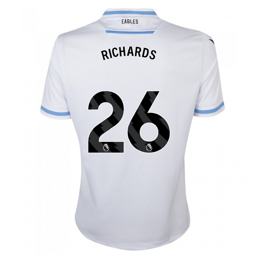 Niño Fútbol Camiseta Chris Richards #26 Blanco 2ª Equipación 2023/24 México