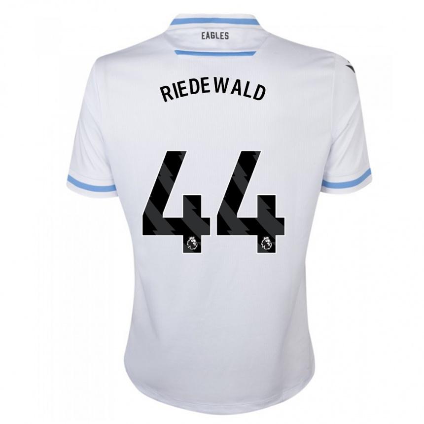 Niño Fútbol Camiseta Jairo Riedewald #44 Blanco 2ª Equipación 2023/24 México