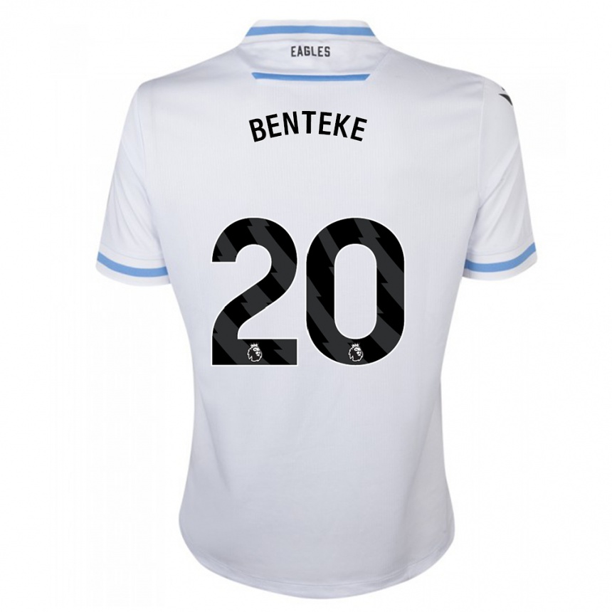 Niño Fútbol Camiseta Christian Benteke #20 Blanco 2ª Equipación 2023/24 México