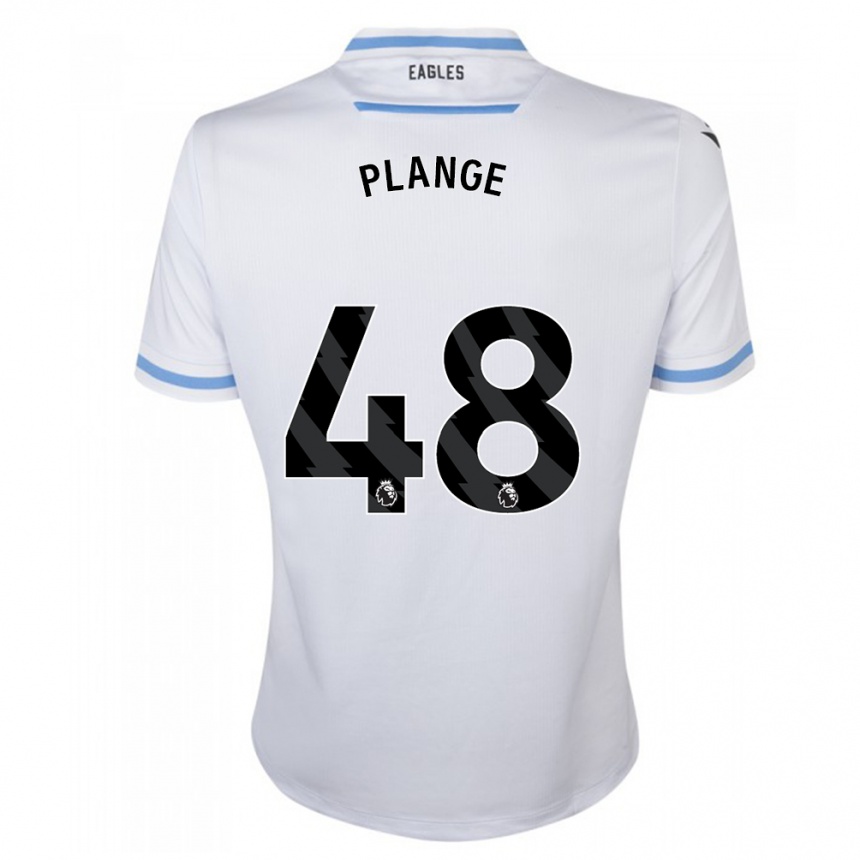 Niño Fútbol Camiseta Luke Plange #48 Blanco 2ª Equipación 2023/24 México