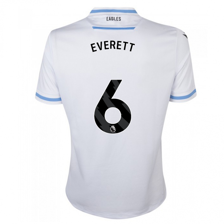 Niño Fútbol Camiseta Aimee Everett #6 Blanco 2ª Equipación 2023/24 México