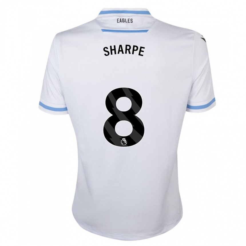 Niño Fútbol Camiseta Molly-Mae Sharpe #8 Blanco 2ª Equipación 2023/24 México