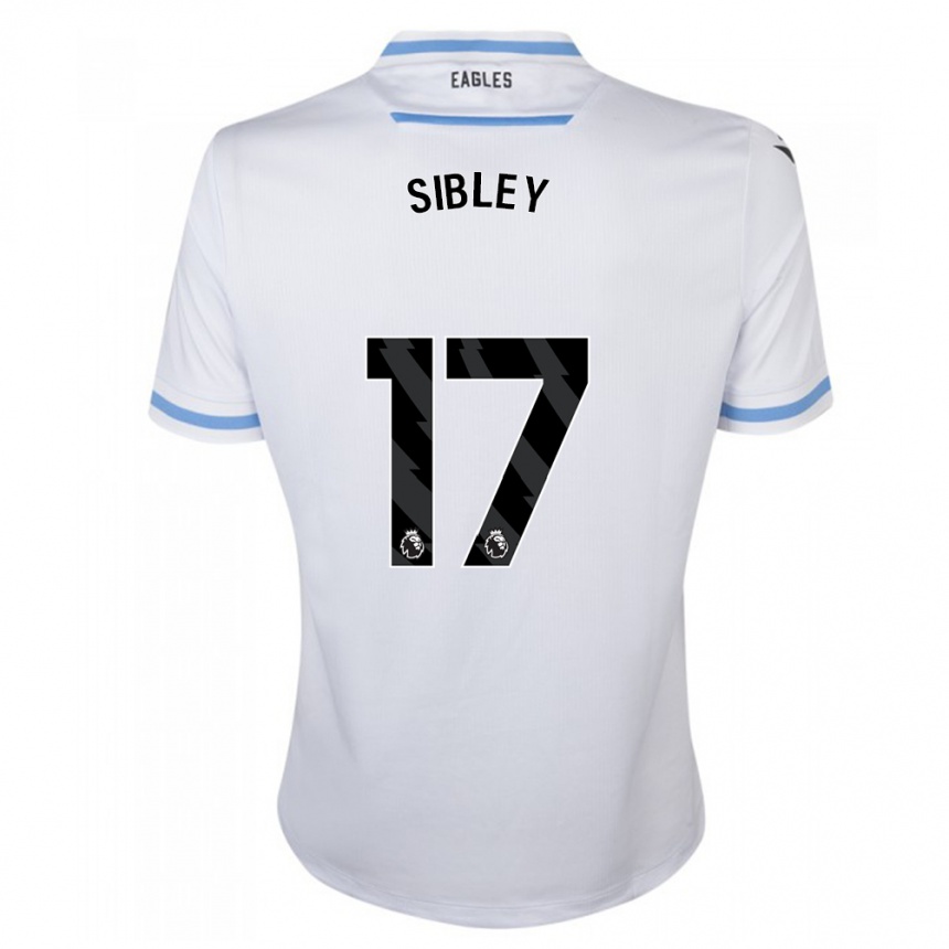 Niño Fútbol Camiseta Isabella Sibley #17 Blanco 2ª Equipación 2023/24 México