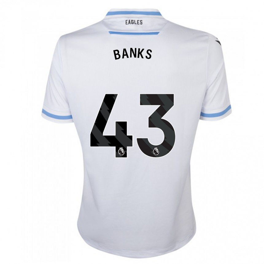 Niño Fútbol Camiseta Scott Banks #43 Blanco 2ª Equipación 2023/24 México