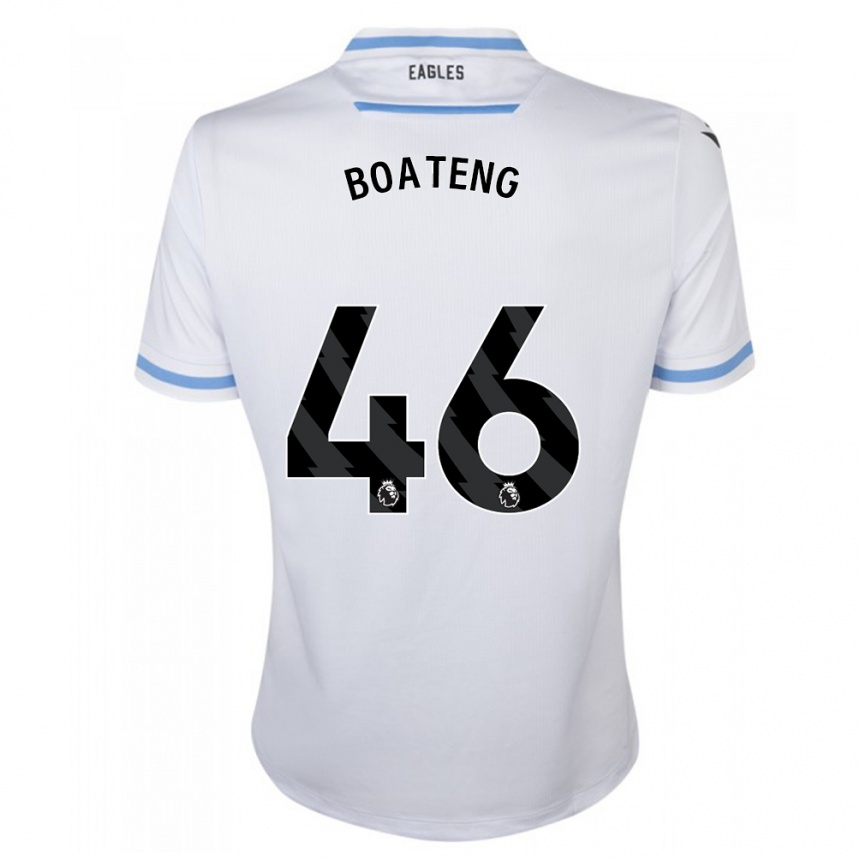 Niño Fútbol Camiseta Malachi Boateng #46 Blanco 2ª Equipación 2023/24 México