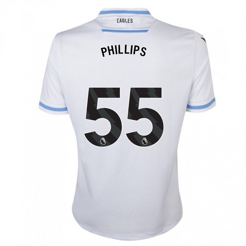 Niño Fútbol Camiseta Killian Phillips #55 Blanco 2ª Equipación 2023/24 México