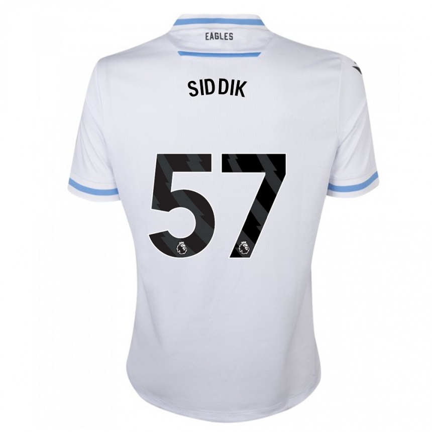 Niño Fútbol Camiseta Cardo Siddik #57 Blanco 2ª Equipación 2023/24 México