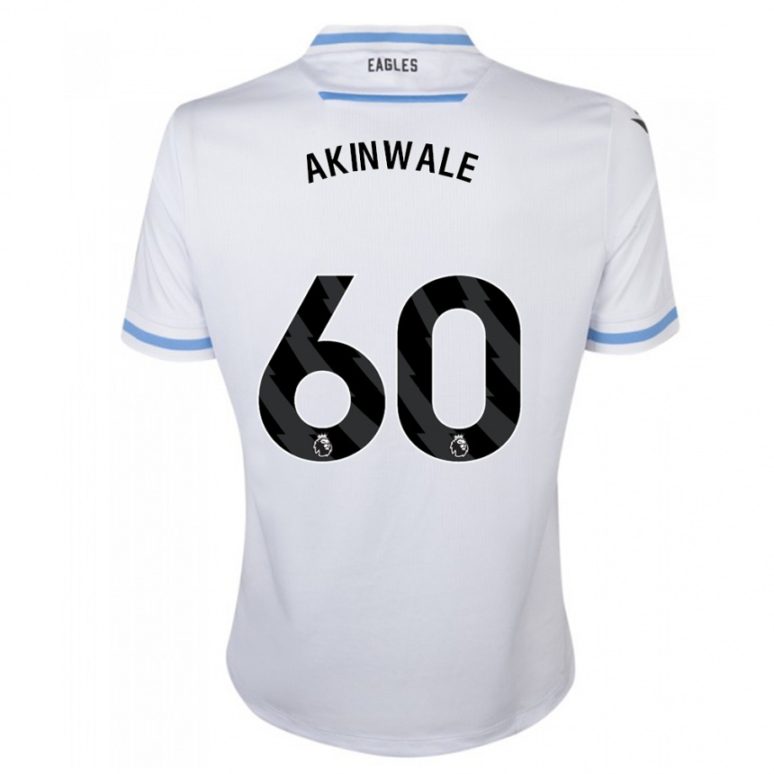 Niño Fútbol Camiseta Victor Akinwale #60 Blanco 2ª Equipación 2023/24 México