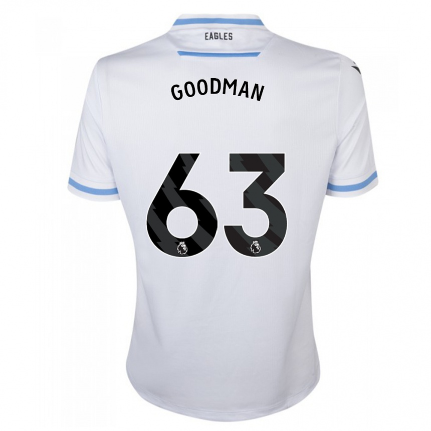 Niño Fútbol Camiseta Owen Goodman #63 Blanco 2ª Equipación 2023/24 México