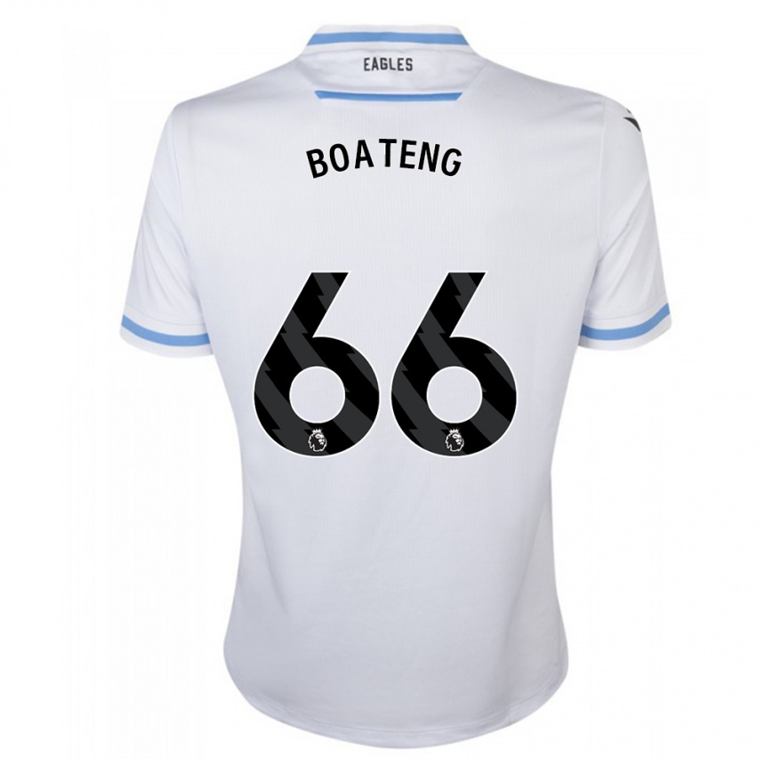 Niño Fútbol Camiseta David Boateng #66 Blanco 2ª Equipación 2023/24 México