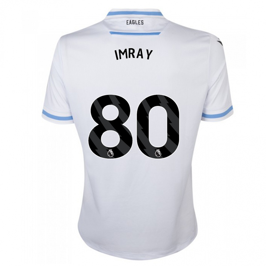 Niño Fútbol Camiseta Danny Imray #80 Blanco 2ª Equipación 2023/24 México