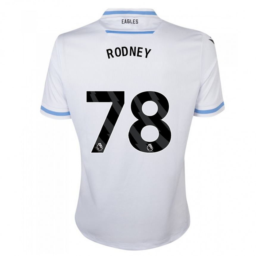 Niño Fútbol Camiseta Kaden Rodney #78 Blanco 2ª Equipación 2023/24 México