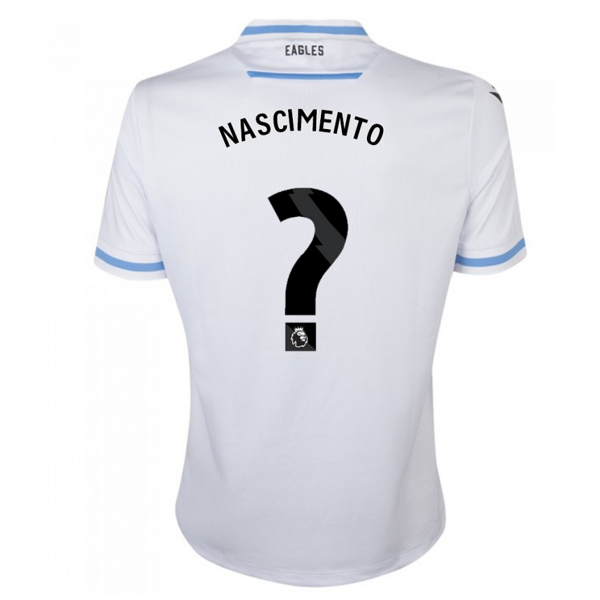 Niño Fútbol Camiseta Adler Nascimento #0 Blanco 2ª Equipación 2023/24 México