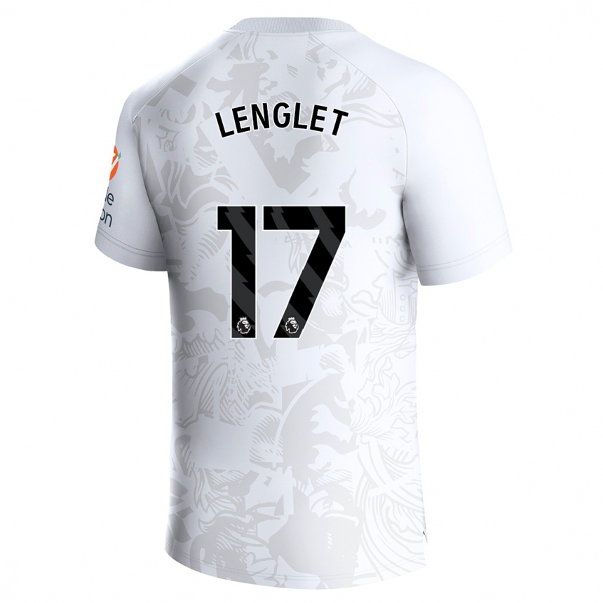 Niño Fútbol Camiseta Clement Lenglet #17 Blanco 2ª Equipación 2023/24 México