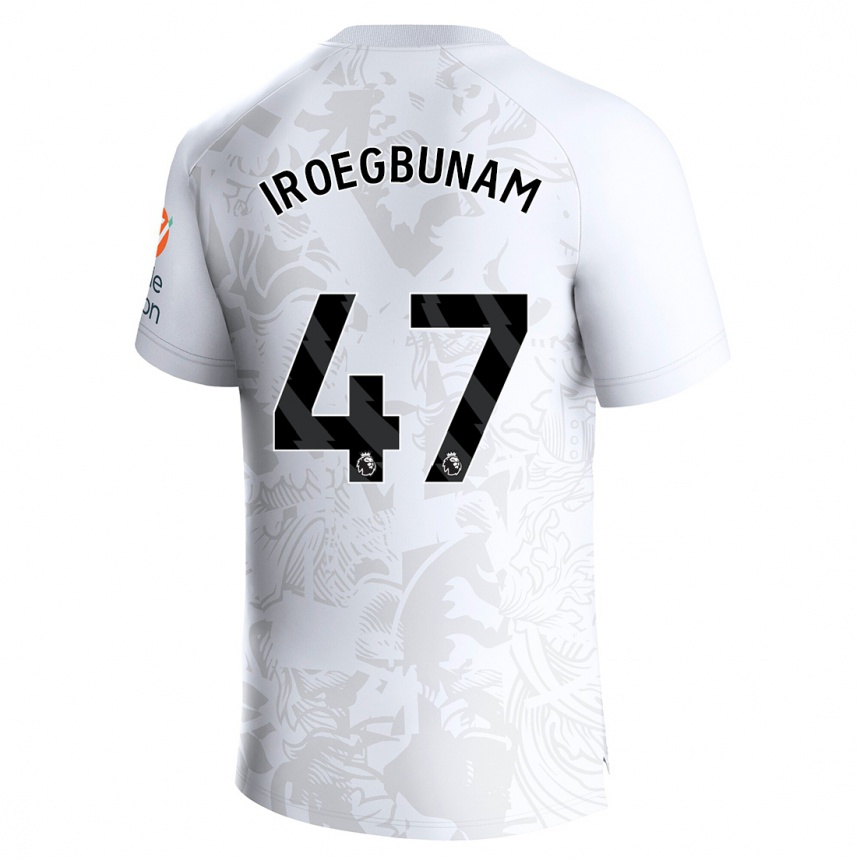 Niño Fútbol Camiseta Tim Iroegbunam #47 Blanco 2ª Equipación 2023/24 México