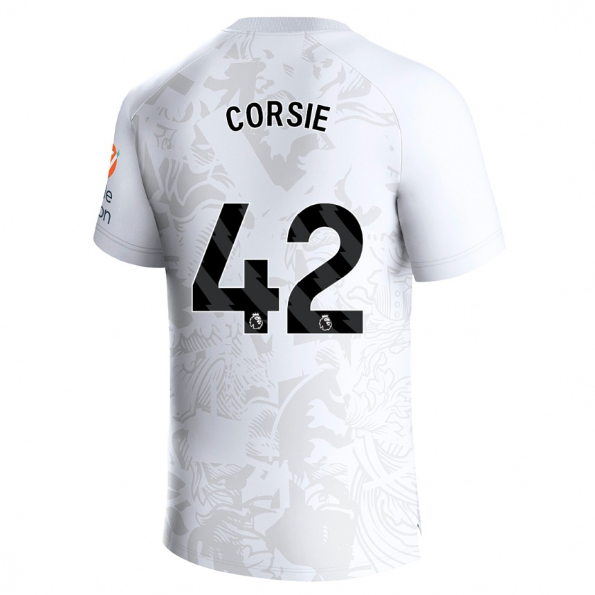 Niño Fútbol Camiseta Rachel Corsie #42 Blanco 2ª Equipación 2023/24 México