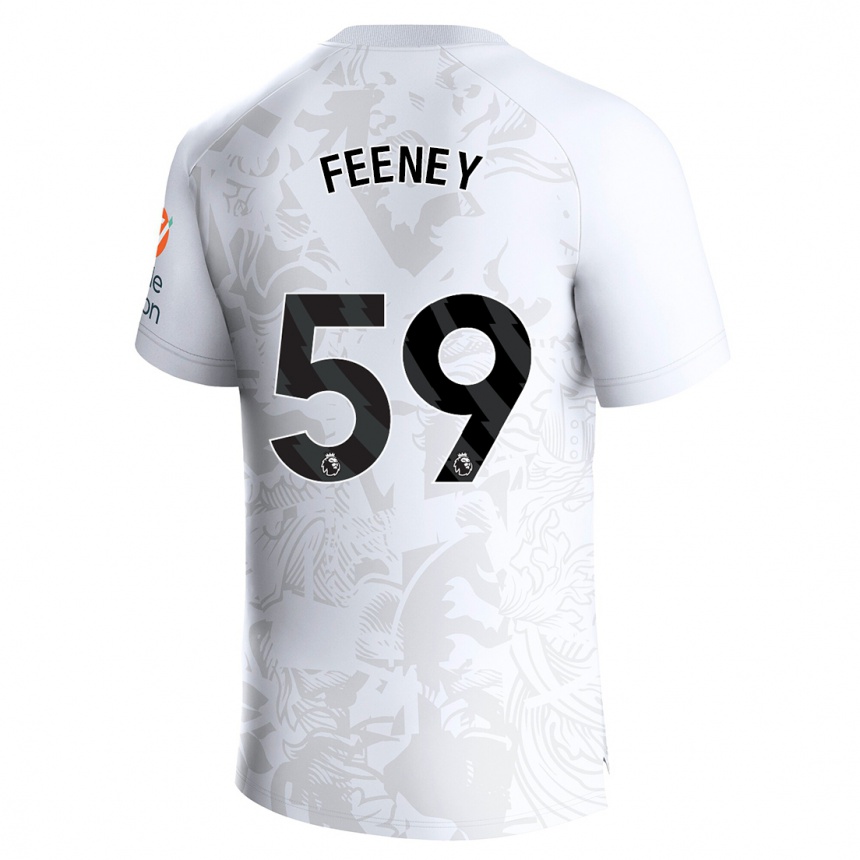 Niño Fútbol Camiseta Josh Feeney #59 Blanco 2ª Equipación 2023/24 México