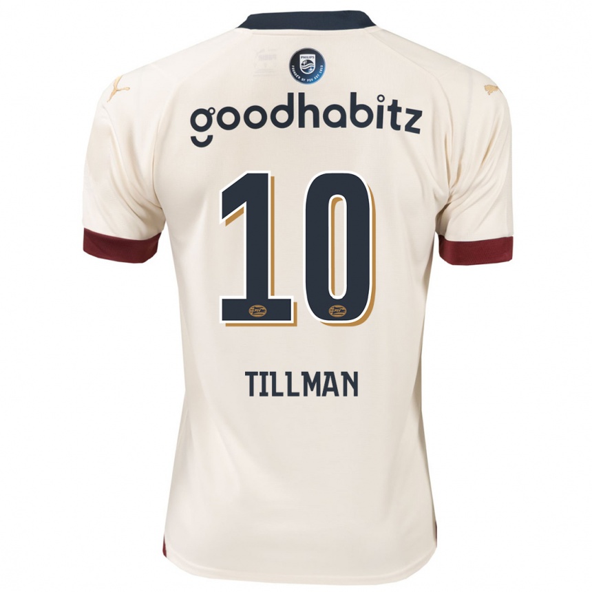 Niño Fútbol Camiseta Malik Tillman #10 Blanquecino 2ª Equipación 2023/24 México