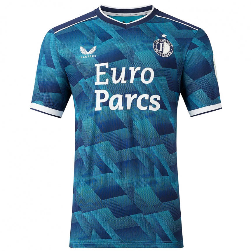 Niño Fútbol Camiseta Tom Pruijsers #20 Azul 2ª Equipación 2023/24 México